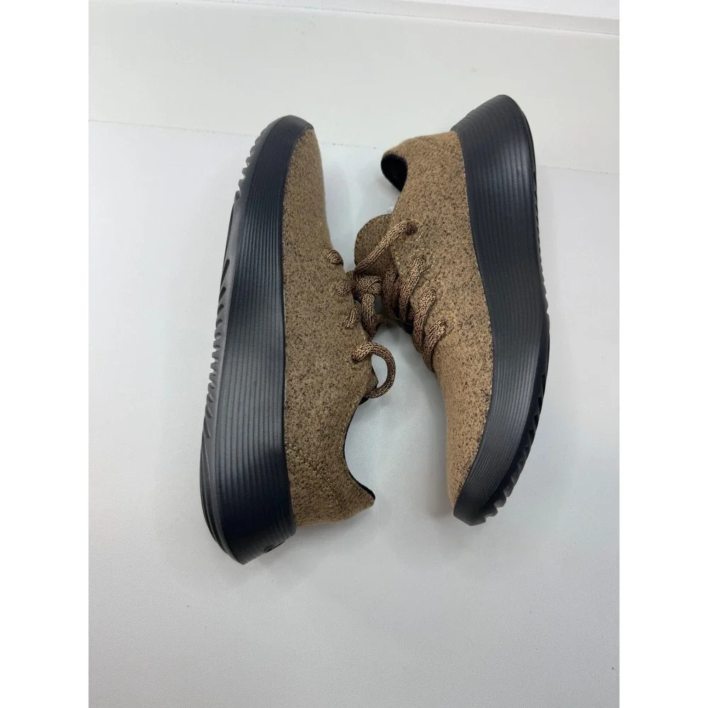 Allbirds Wool Runner 2 Brown Cocoa Merino‎ Wool Walking Sneakers Womens 7.5 NEW